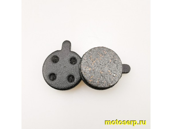 Купить  ====Колодки тормозные диск ВЕЛО круглые с усом малые D-18mm KLS (шт) (R5 ZKE92202 купить с доставкой по Москве и России, цена, технические характеристики, комплектация фото  - motoserp.ru