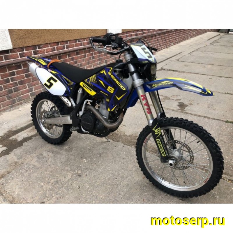 Купить  ====Мотоцикл Sherco 450i 2005г.в.(хард эндуро) Инжектор (2000км пробег) купить с доставкой по Москве и России, цена, технические характеристики, комплектация фото  - motoserp.ru