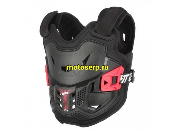 Купить  Защита тела (жилет защитный) Leatt Chest Protector 2.5 Kids OS  Black/Red (5016100601) (Детский) (Модель 2021г) (шт) (Fox УТ-00008459 купить с доставкой по Москве и России, цена, технические характеристики, комплектация фото  - motoserp.ru