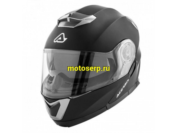 Купить  Шлем трансформер (модуляр) ACERBIS SEREL FLIP UP BLACK 2,  р-р M (шт) (Progasi 0023929.091.064 купить с доставкой по Москве и России, цена, технические характеристики, комплектация фото  - motoserp.ru