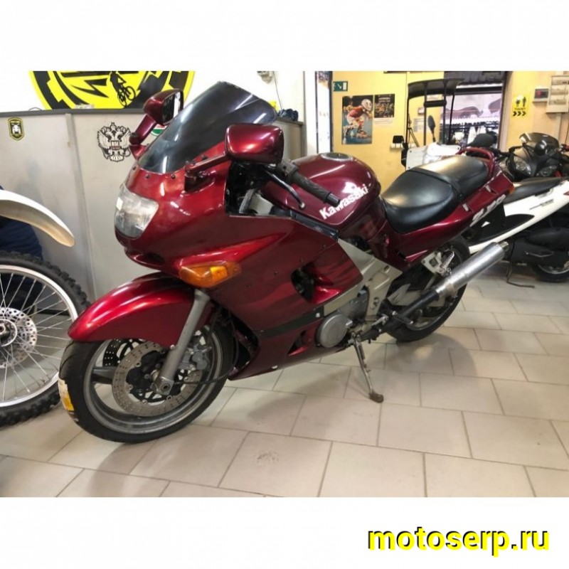 Купить  ====Мотоцикл KAWASAKI ZZR400 1995г.в Из Японии, без пробега по РФ купить с доставкой по Москве и России, цена, технические характеристики, комплектация фото  - motoserp.ru