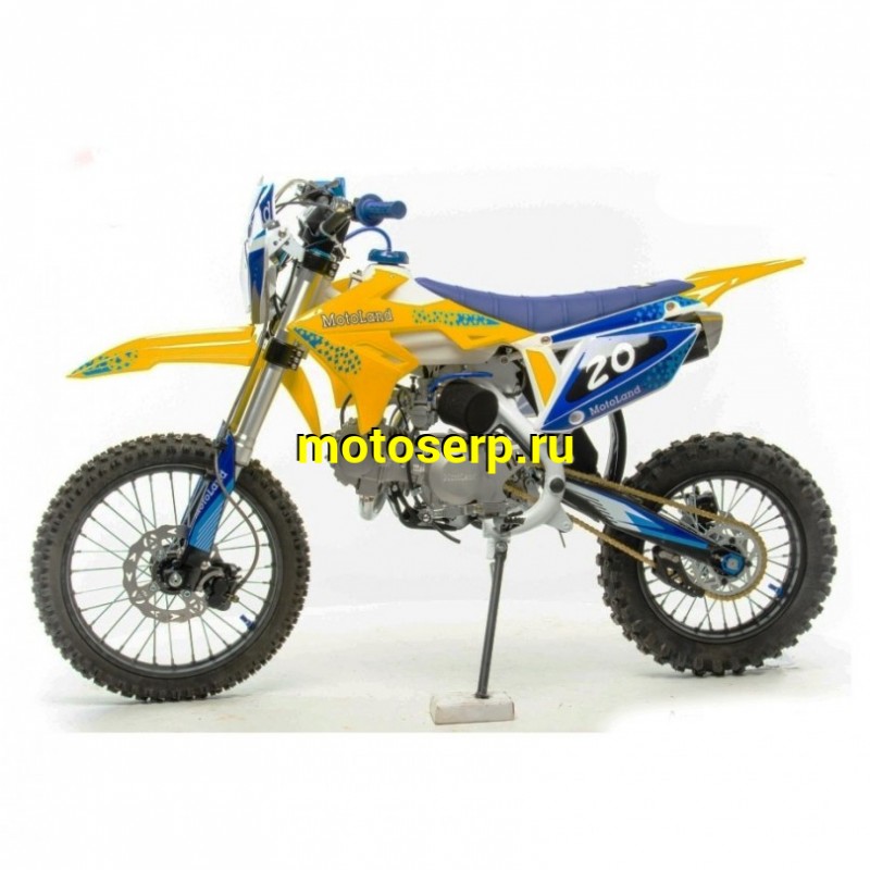 Купить  ====Питбайк Motoland MZ125 (спортинв), 125сс,карбюр., диск/диск,кол.17/14" (Бер) (шт). (ML 15562 купить с доставкой по Москве и России, цена, технические характеристики, комплектация фото  - motoserp.ru