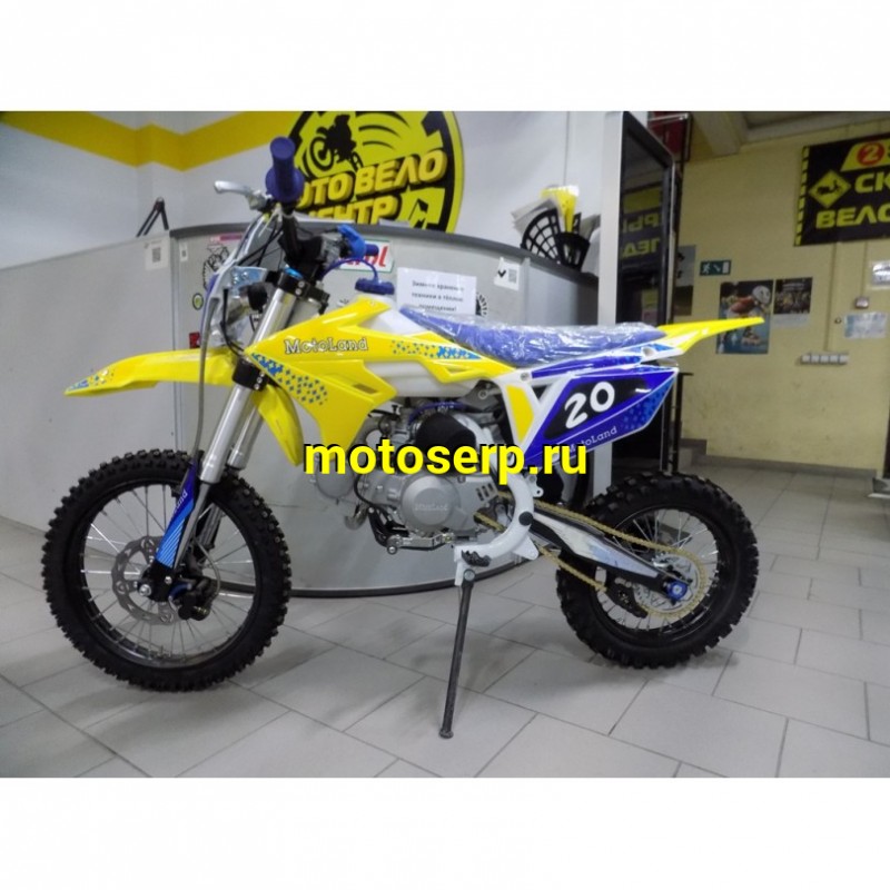 Купить  ====Питбайк Motoland MZ125 (спортинв), 125сс,карбюр., диск/диск,кол.17/14" (Бер) (шт). (ML 15562 купить с доставкой по Москве и России, цена, технические характеристики, комплектация фото  - motoserp.ru