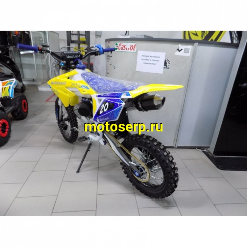 Купить  ====Питбайк Motoland MZ125 (спортинв), 125сс,карбюр., диск/диск,кол.17/14" (Бер) (шт). (ML 15562 купить с доставкой по Москве и России, цена, технические характеристики, комплектация фото  - motoserp.ru