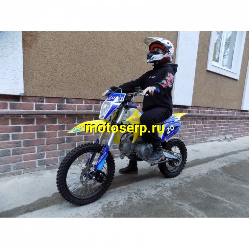 Купить  ====Питбайк Motoland MZ125 (спортинв), 125сс,карбюр., диск/диск,кол.17/14" (Бер) (шт). (ML 15562 купить с доставкой по Москве и России, цена, технические характеристики, комплектация фото  - motoserp.ru