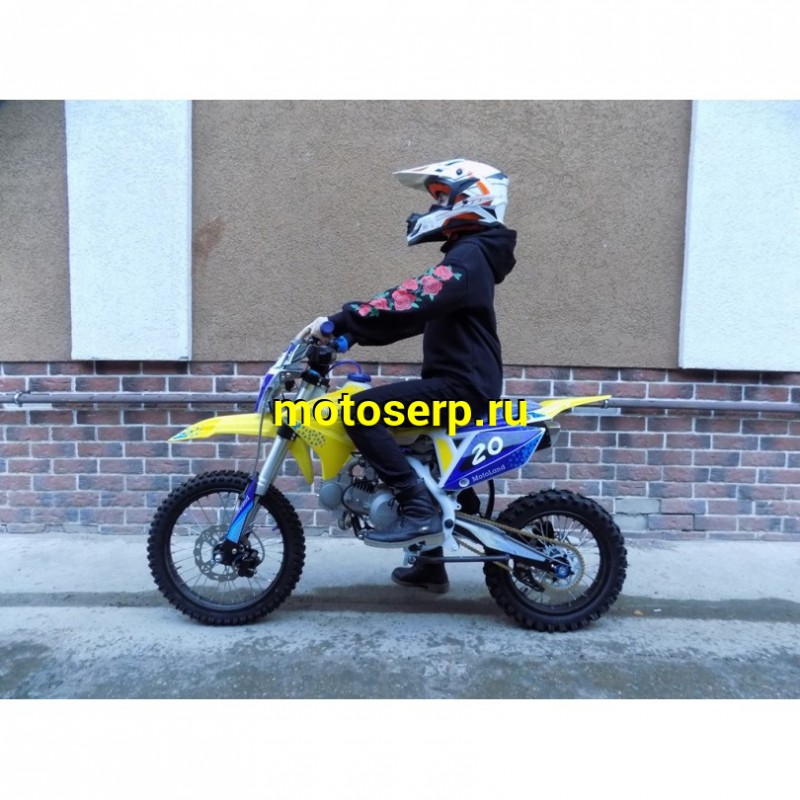 Купить  ====Питбайк Motoland MZ125 (спортинв), 125сс,карбюр., диск/диск,кол.17/14" (Бер) (шт). (ML 15562 купить с доставкой по Москве и России, цена, технические характеристики, комплектация фото  - motoserp.ru