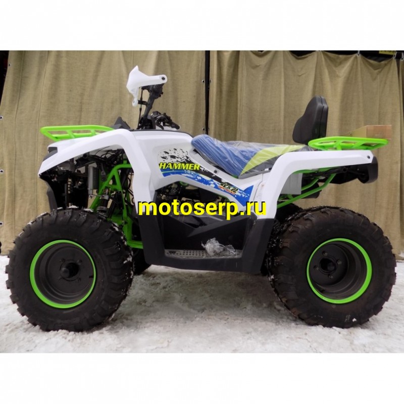 Купить  200cc Квадроцикл ROCKOT HAMMER-200 LUX (Mikilon) утилит 2х4, 4Т; 200cc; электростарт+ручной старт, ангельские глазки, спинка, зеркала (шт) (Rockot купить с доставкой по Москве и России, цена, технические характеристики, комплектация фото  - motoserp.ru