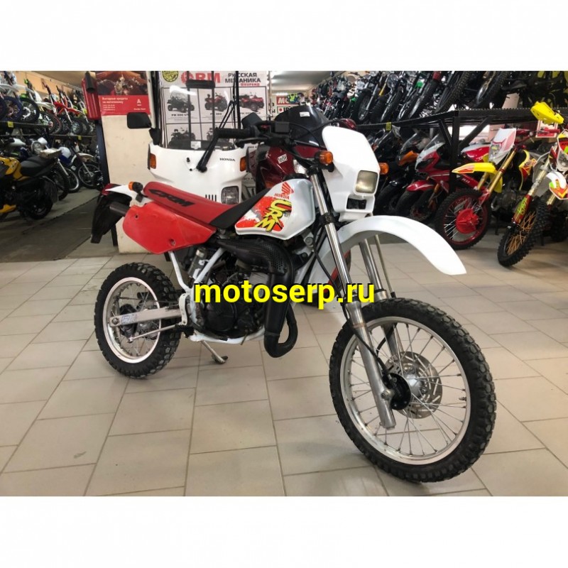 Купить  ====Мопед Honda CRM 50 2т 6МКПП Из Японии,без пробега по РФ купить с доставкой по Москве и России, цена, технические характеристики, комплектация фото  - motoserp.ru