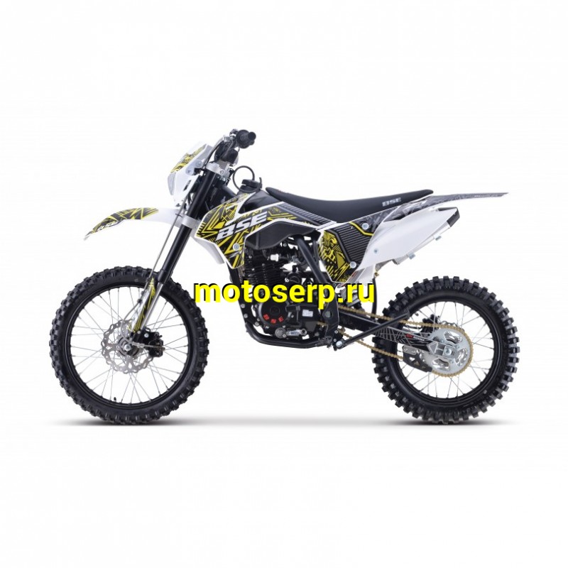Купить  ====Мотоцикл Кросс/Эндуро BSE Z1 150e 19/16 Zebra Yellow 2.0 (ЧЕРНЫЙ ПЛАСТИК, защита рук, USB зарядка) (шт)   купить с доставкой по Москве и России, цена, технические характеристики, комплектация фото  - motoserp.ru