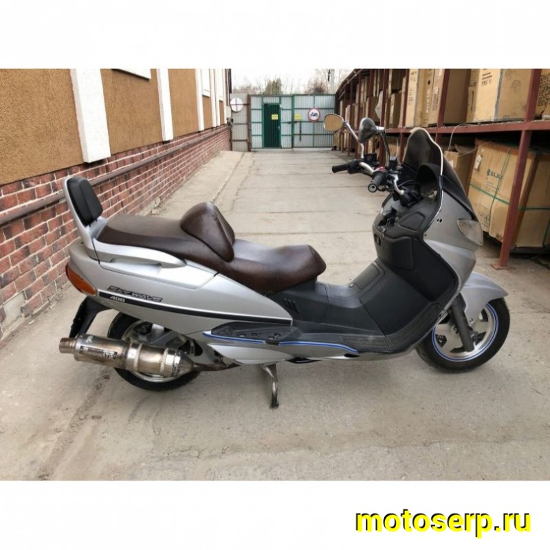 Купить  ====Максискутер SUZUKI BURGMAN AN400 (SKYWAVE 400) 1999г.в  (с пробегом по РФ) купить с доставкой по Москве и России, цена, технические характеристики, комплектация фото  - motoserp.ru