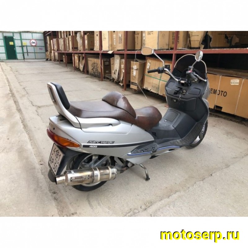 Купить  ====Максискутер SUZUKI BURGMAN AN400 (SKYWAVE 400) 1999г.в  (с пробегом по РФ) купить с доставкой по Москве и России, цена, технические характеристики, комплектация фото  - motoserp.ru