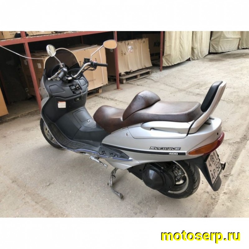 Купить  ====Максискутер SUZUKI BURGMAN AN400 (SKYWAVE 400) 1999г.в  (с пробегом по РФ) купить с доставкой по Москве и России, цена, технические характеристики, комплектация фото  - motoserp.ru