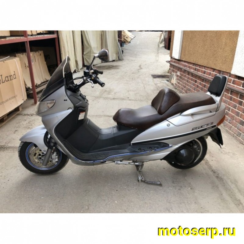Купить  ====Максискутер SUZUKI BURGMAN AN400 (SKYWAVE 400) 1999г.в  (с пробегом по РФ) купить с доставкой по Москве и России, цена, технические характеристики, комплектация фото  - motoserp.ru