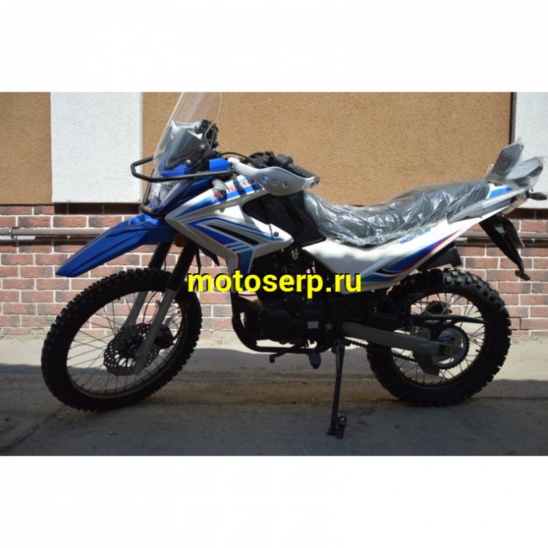 Купить  ====Мотоцикл внедорожный Motoland XR 250 ENDURO 165FMM (ЭПТС), 21/18, с ветровым щитком (Бер) (шт) БЕЛЫЙ (ML 14834 купить с доставкой по Москве и России, цена, технические характеристики, комплектация фото  - motoserp.ru