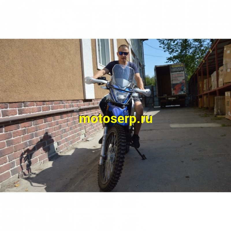 Купить  ====Мотоцикл внедорожный Motoland XR 250 ENDURO 165FMM (ЭПТС), 21/18, с ветровым щитком (Бер) (шт) БЕЛЫЙ (ML 14834 купить с доставкой по Москве и России, цена, технические характеристики, комплектация фото  - motoserp.ru