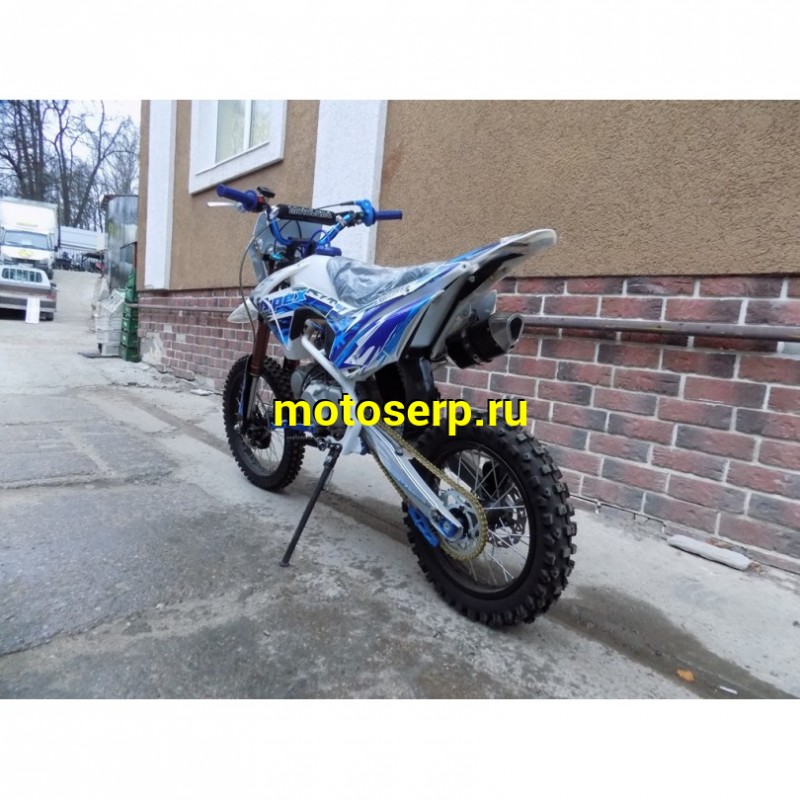 Купить  Питбайк Motoland APEX 125 Е (спортинв), 125сс, 17/14", Синий (Бер) (шт). (ML 15294 купить с доставкой по Москве и России, цена, технические характеристики, комплектация фото  - motoserp.ru