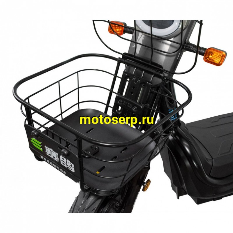 Купить  Электроскутер REGULMOTO SAIGE 350 Вт 48V 20Ah.,колеса 10", два аморт.,тормоза барабан. мех.ЧЕРНЫЙ (шт)  купить с доставкой по Москве и России, цена, технические характеристики, комплектация фото  - motoserp.ru