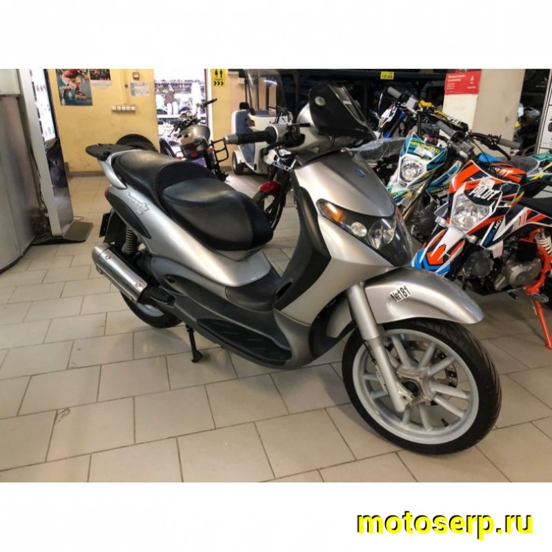 Купить  ====Максискутер Piaggio Beverly 125 2003г.в. Из Японии,без пробега по РФ купить с доставкой по Москве и России, цена, технические характеристики, комплектация фото  - motoserp.ru