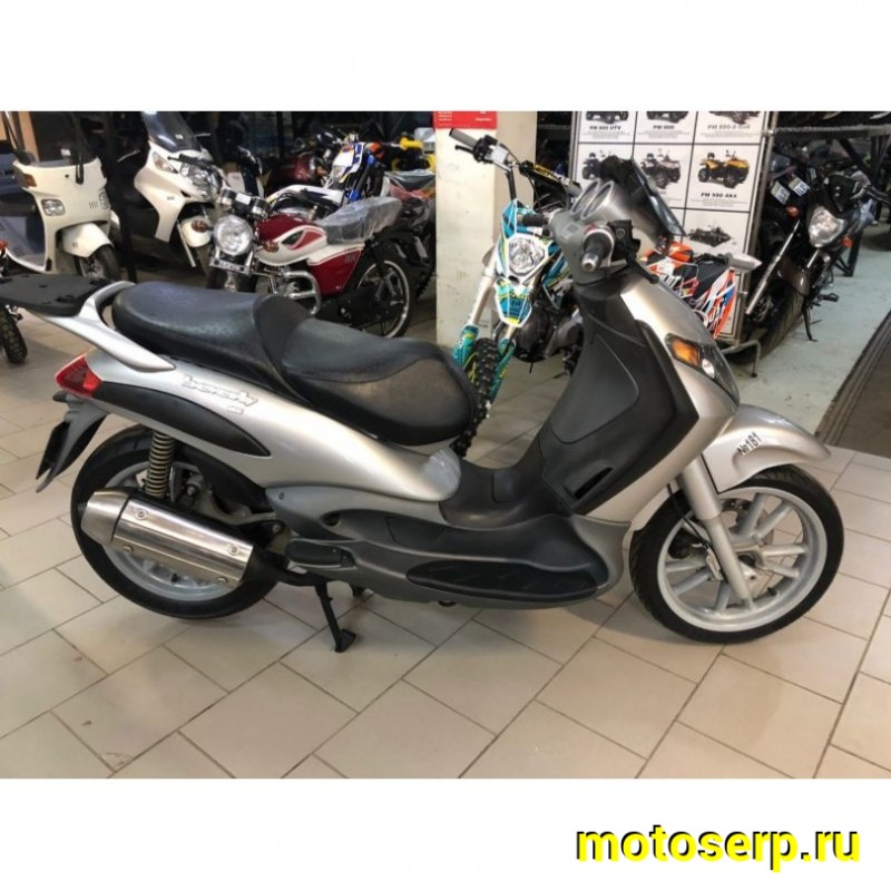 Купить  ====Максискутер Piaggio Beverly 125 2003г.в. Из Японии,без пробега по РФ купить с доставкой по Москве и России, цена, технические характеристики, комплектация фото  - motoserp.ru
