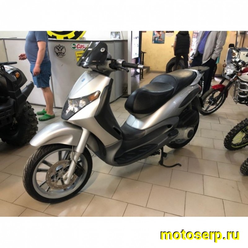 Купить  ====Максискутер Piaggio Beverly 125 2003г.в. Из Японии,без пробега по РФ купить с доставкой по Москве и России, цена, технические характеристики, комплектация фото  - motoserp.ru