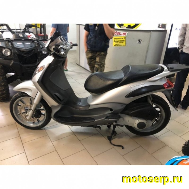 Купить  ====Максискутер Piaggio Beverly 125 2003г.в. Из Японии,без пробега по РФ купить с доставкой по Москве и России, цена, технические характеристики, комплектация фото  - motoserp.ru