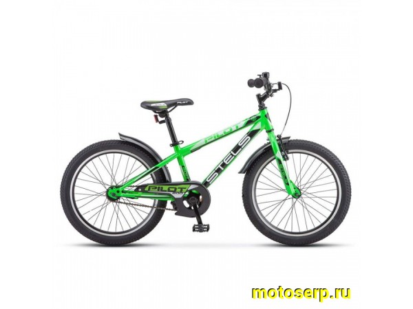 Купить  ====20" STELS PILOT-200 (Gent) (Стелс Пилот-200) (Муж) 20"; 1ск; рама-сталь; тормоз-V-Brake (шт) купить с доставкой по Москве и России, цена, технические характеристики, комплектация фото  - motoserp.ru