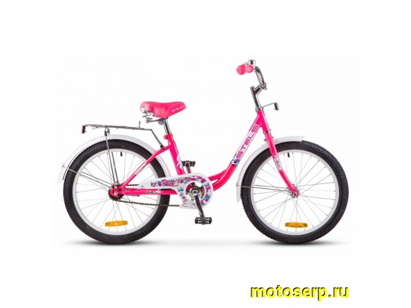 Купить  ====20" STELS PILOT-200 (Lady) (Стелс Пилот-200) (Жен) 20"; 1ск; рама-сталь; тормоз-ножной; багажник (шт) купить с доставкой по Москве и России, цена, технические характеристики, комплектация фото  - motoserp.ru