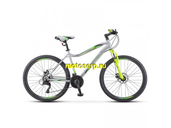 Купить  ====26" STELS MISS-5000 D (Стелс Мисс-5000) 26"; 21ск; рама-сталь; тормоз-гидр.Disk; дв.обод; передн аморт (шт) купить с доставкой по Москве и России, цена, технические характеристики, комплектация фото  - motoserp.ru