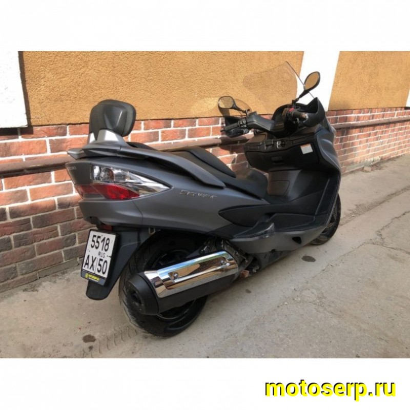 Купить  ====Максискутер SUZUKI SkyWave 400 ABS 2016г.в. (в птс указали 2011) пробег по РФ 1500км купить с доставкой по Москве и России, цена, технические характеристики, комплектация фото  - motoserp.ru