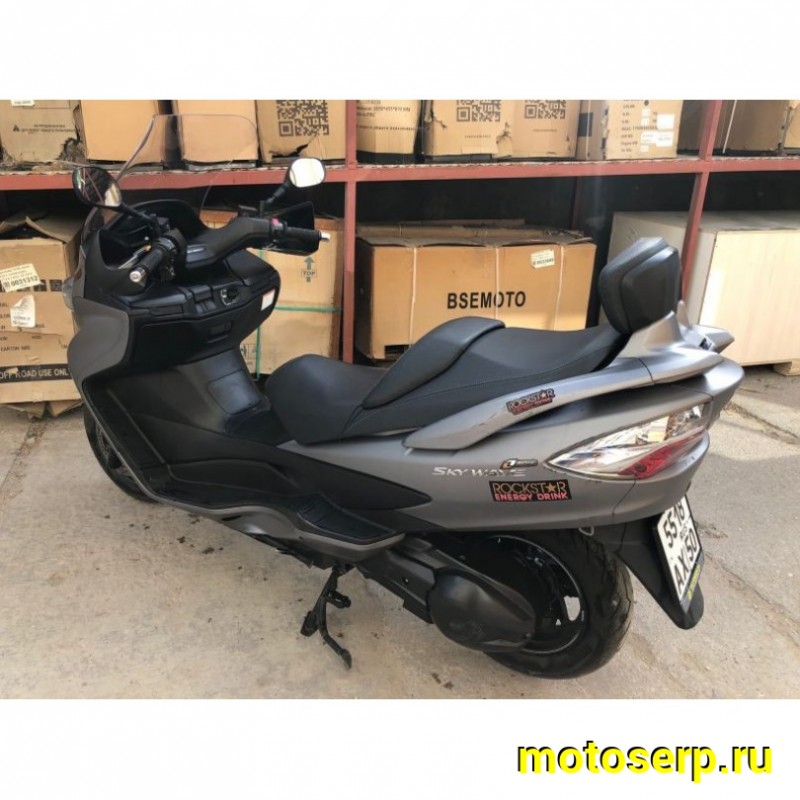 Купить  ====Максискутер SUZUKI SkyWave 400 ABS 2016г.в. (в птс указали 2011) пробег по РФ 1500км купить с доставкой по Москве и России, цена, технические характеристики, комплектация фото  - motoserp.ru