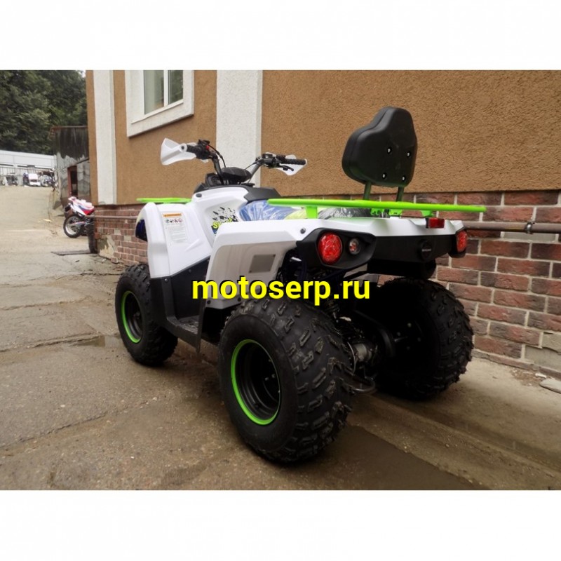 Купить  200cc Квадроцикл Motoland SHARK 200 200сс лебедка, ангельские глазки, линзы, спинка, рычаг перек. на баке и пр. (Mikilon) (шт) (ML 17336 купить с доставкой по Москве и России, цена, технические характеристики, комплектация фото  - motoserp.ru