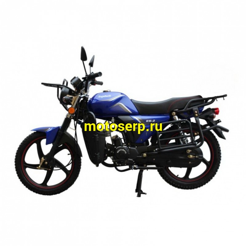 Купить  Мопед Regulmoto Alpha (RM-2) без кофра Синий (шт) 01100  купить с доставкой по Москве и России, цена, технические характеристики, комплектация фото  - motoserp.ru