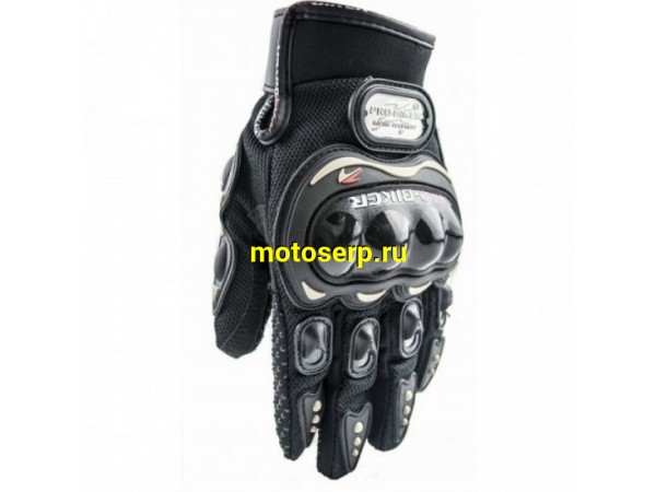 Купить  Перчатки Pro-Biker MCS-01C Black M (пар)  (Progasi купить с доставкой по Москве и России, цена, технические характеристики, комплектация фото  - motoserp.ru