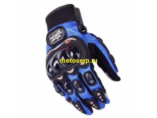 Купить  Перчатки Pro-Biker MCS-01C Blue XXL (пар)  (Progasi купить с доставкой по Москве и России, цена, технические характеристики, комплектация фото  - motoserp.ru