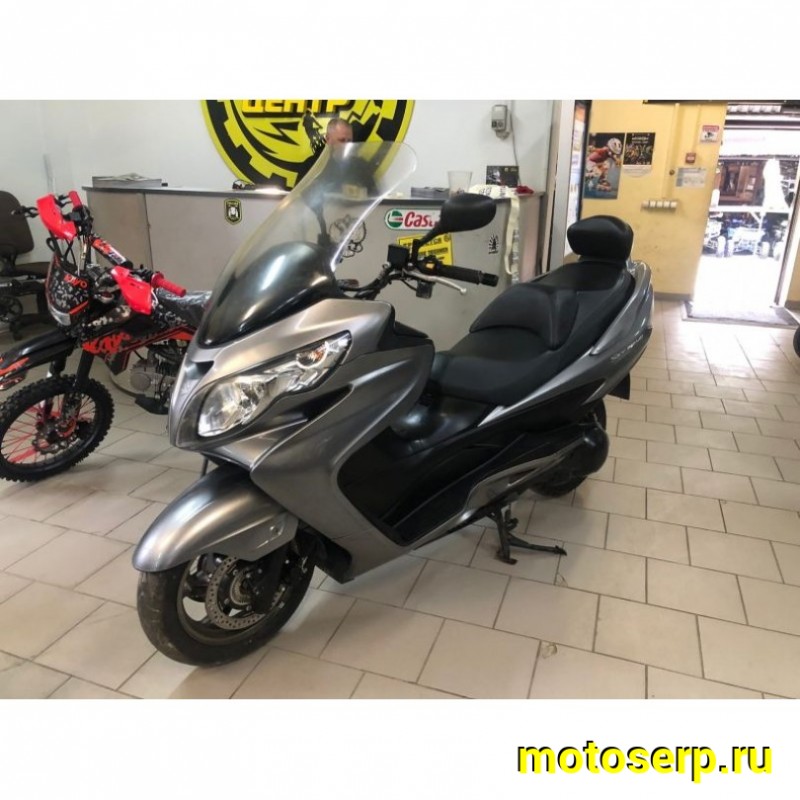 Купить  ====Максискутер SUZUKI SkyWave 400 ABS 2014г.в. 38966км Из Японии,без пробега по РФ купить с доставкой по Москве и России, цена, технические характеристики, комплектация фото  - motoserp.ru