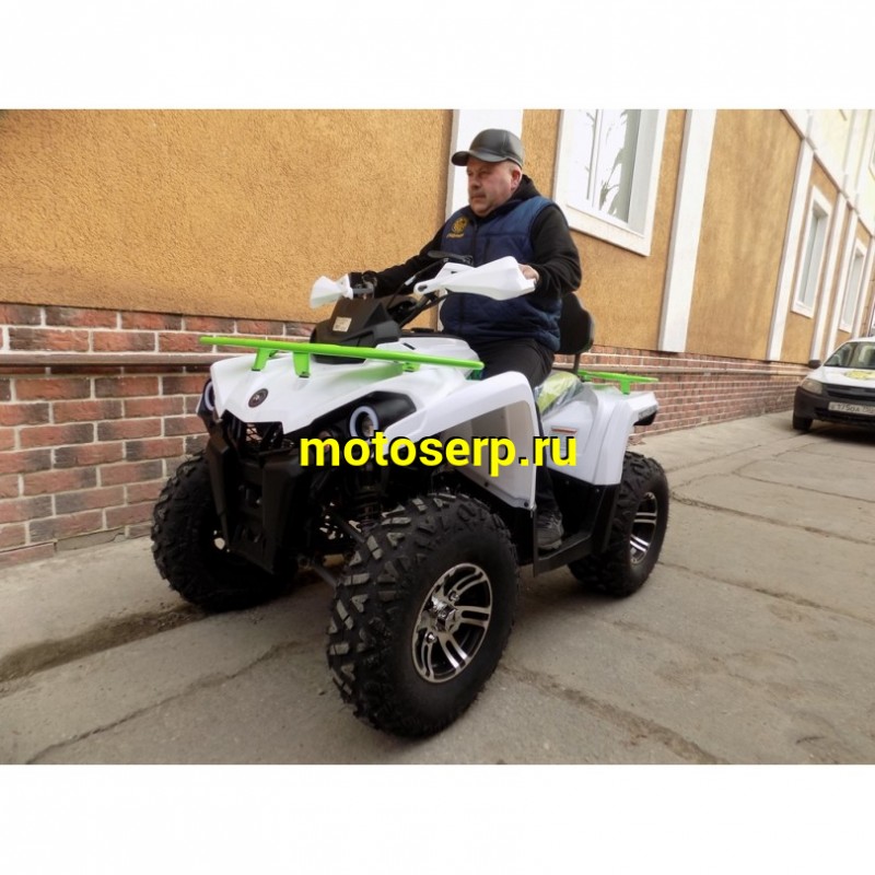 Купить  200cc Квадроцикл Regulmoto Mikilon-220 Lux 200сс, (Mikilon) Белый, вариатор, литые колеса (шт) (Regul  купить с доставкой по Москве и России, цена, технические характеристики, комплектация фото  - motoserp.ru