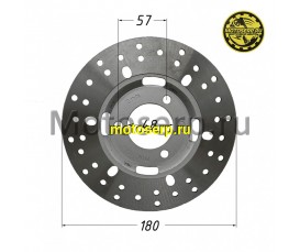 Диск тормозной задний (180x48) (отв:3x57) ATV150-250Utt (шт) (0
