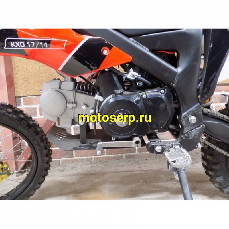 Купить  Мопед / питбайк Vento PitBike-50E LUX, 17/14, 49cc, 139FMB, фара/повор/стоп/зеркала, кик+электр., КПП 1-N-2-3-4  (шт) 01250 купить с доставкой по Москве и России, цена, технические характеристики, комплектация фото  - motoserp.ru