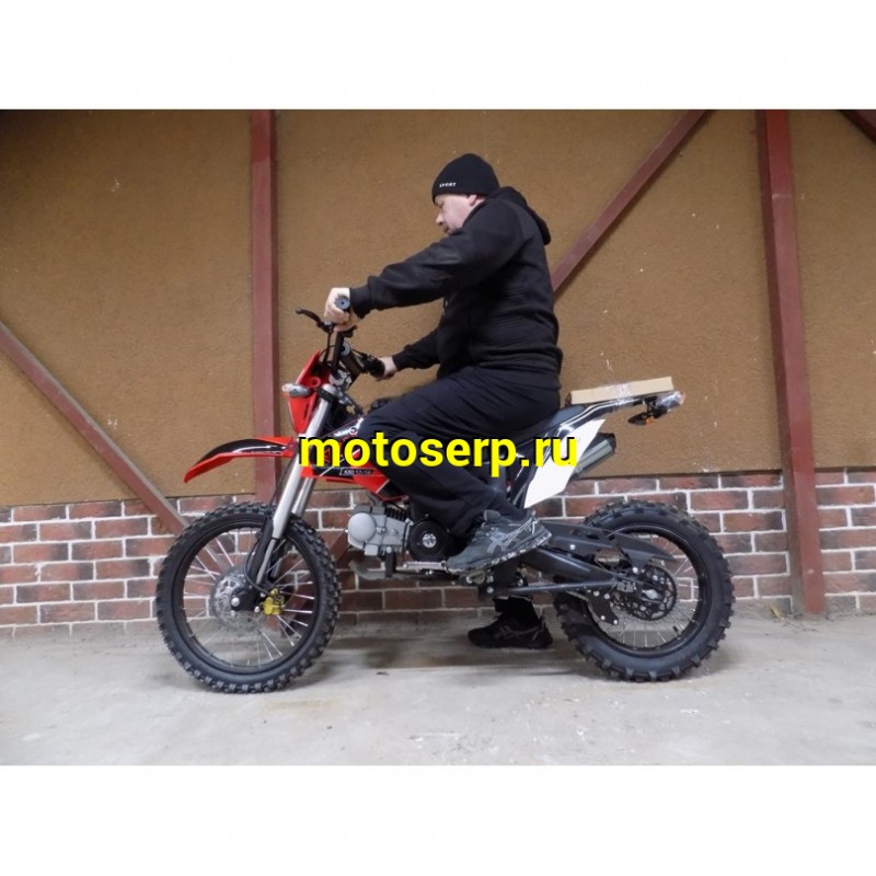 Купить  Мопед / питбайк Vento PitBike-50E LUX, 17/14, 49cc, 139FMB, фара/повор/стоп/зеркала, кик+электр., КПП 1-N-2-3-4  (шт) 01250 купить с доставкой по Москве и России, цена, технические характеристики, комплектация фото  - motoserp.ru