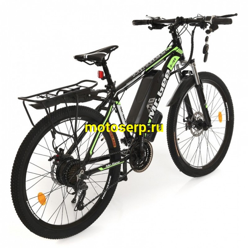 Купить  ====Электровелосипед 26" MR.GEE G-199 36V 250 Вт, 21 ск, 26 кг  Рама-алюминий, Li-ion батарея, адаптер 220В (шт) (Кит купить с доставкой по Москве и России, цена, технические характеристики, комплектация фото  - motoserp.ru