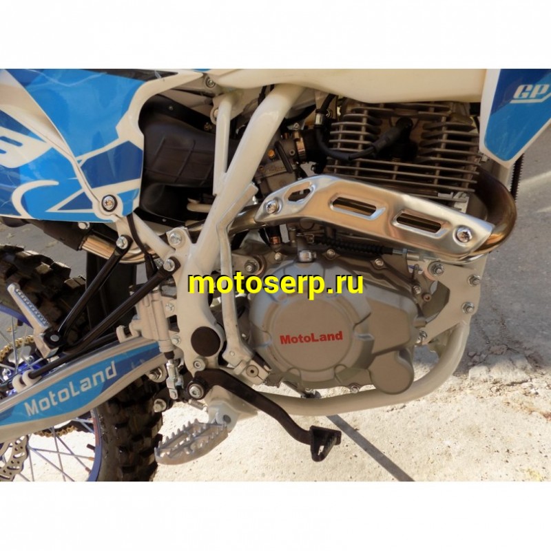 Купить  Мотоцикл Кросс/Эндуро Motoland XT250HS (ЭПТС) (репл Husqvarna-125), 21/18, 172FMM, 250сс, 4Т, 5 пер.,возд.охл, СИНИЙ (Бер) (шт) (ML 15362 купить с доставкой по Москве и России, цена, технические характеристики, комплектация фото  - motoserp.ru