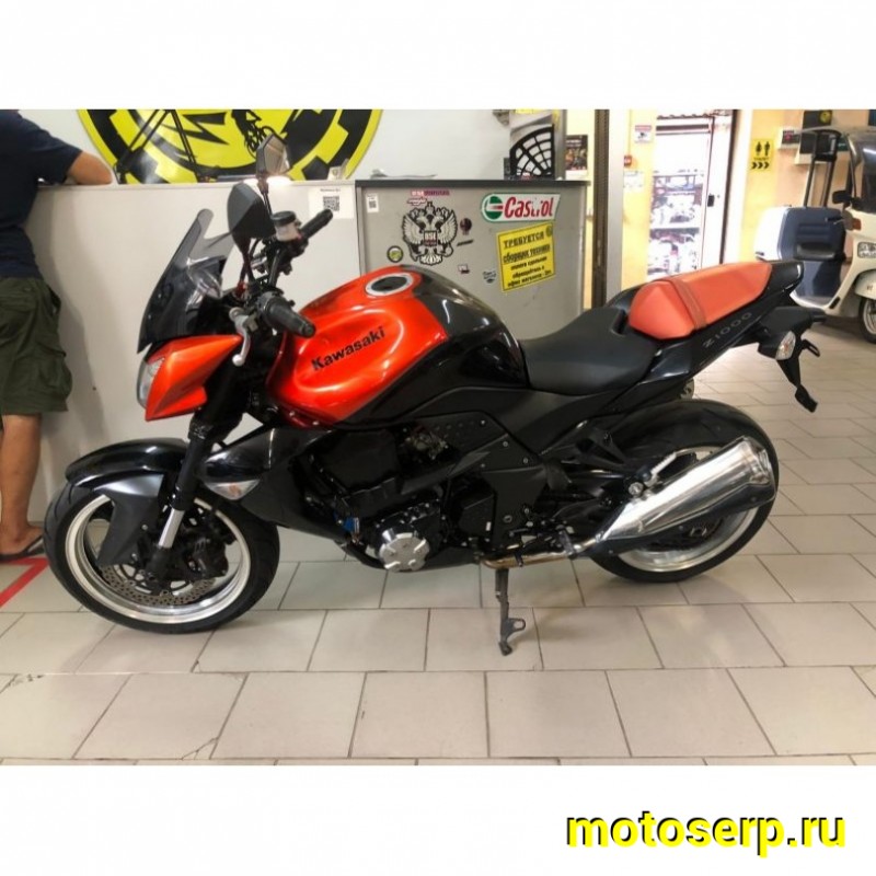 Купить  ====Мотоцикл Kawasaki Z1000 2009г.в. 32207км Из Японии, без пробега по РФ купить с доставкой по Москве и России, цена, технические характеристики, комплектация фото  - motoserp.ru