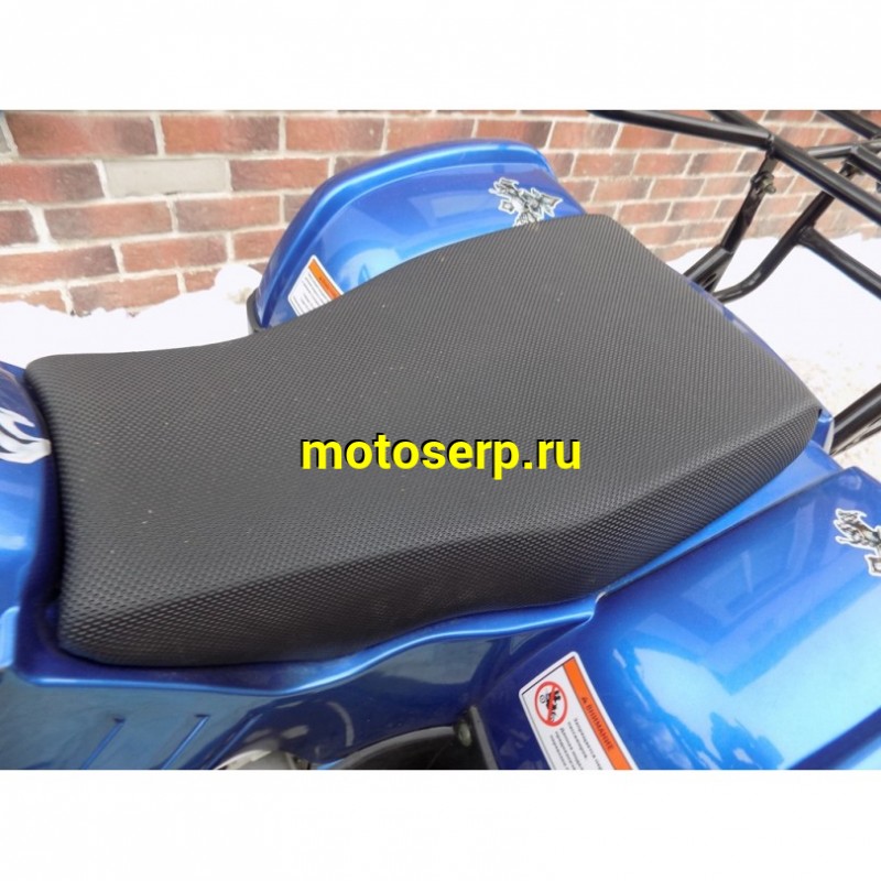 Купить  ====125cc Квадроцикл Motoland "FOX-125"  Б/У 125сс, СИНИЙ, утилит, 2х4, колеса 8", автомат, (шт) (ML 15307 купить с доставкой по Москве и России, цена, технические характеристики, комплектация фото  - motoserp.ru