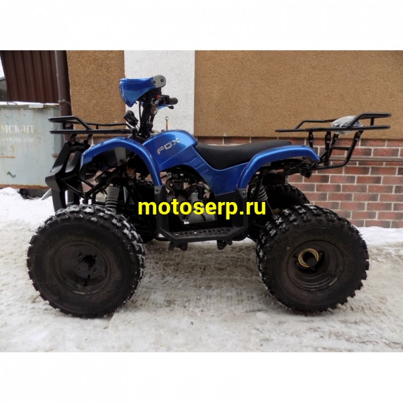 Купить  ====125cc Квадроцикл Motoland "FOX-125"  Б/У 125сс, СИНИЙ, утилит, 2х4, колеса 8", автомат, (шт) (ML 15307 купить с доставкой по Москве и России, цена, технические характеристики, комплектация фото  - motoserp.ru