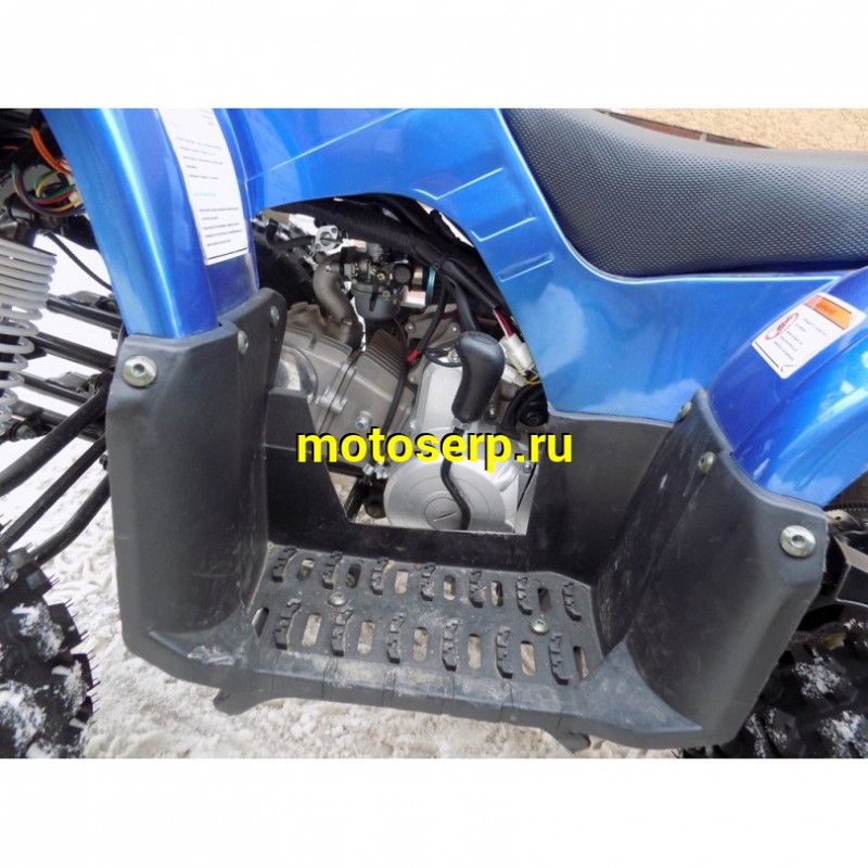 Купить  ====125cc Квадроцикл Motoland "FOX-125"  Б/У 125сс, СИНИЙ, утилит, 2х4, колеса 8", автомат, (шт) (ML 15307 купить с доставкой по Москве и России, цена, технические характеристики, комплектация фото  - motoserp.ru