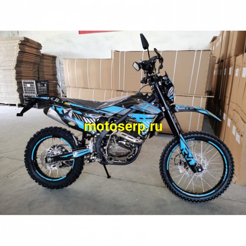 Купить ====Мотоцикл Кросс/Эндуро Regulmoto ZR 250 PR (Черный/синий ...