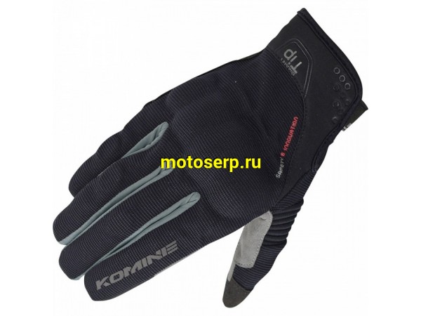 Купить  Перчатки KOMINE GK-183 Black р-р M (пар) (Progasi gk183m купить с доставкой по Москве и России, цена, технические характеристики, комплектация фото  - motoserp.ru