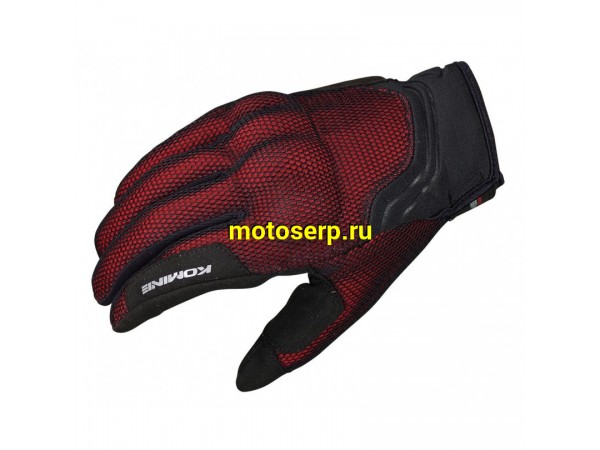 Купить  Перчатки KOMINE GK-194 Red р-р L (пар) (Progasi GK194REDL купить с доставкой по Москве и России, цена, технические характеристики, комплектация фото  - motoserp.ru