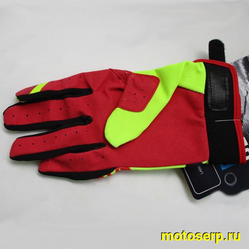 Купить  Перчатки 100% MX Салатово-красный-черный р-р M (пар) (МотоЯ     купить с доставкой по Москве и России, цена, технические характеристики, комплектация фото  - motoserp.ru