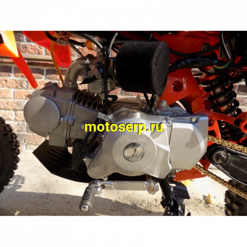 Купить  ====Питбайк Full Crew 125е (спортинв), 17/14, 4T, 125сс, фара, электро/кикстар., вилка перев., диск/диск (шт) (Hasky купить с доставкой по Москве и России, цена, технические характеристики, комплектация фото  - motoserp.ru